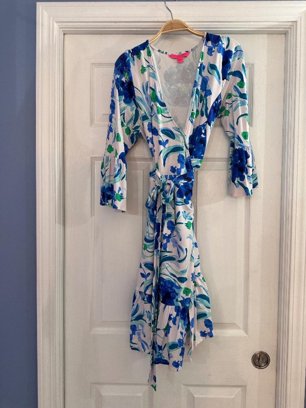 Lilly Pulitzer - Misha Floral Wrap Dress - Size XL